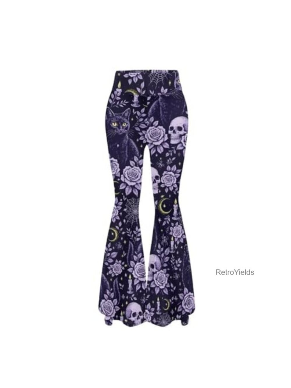 High Waist Bell Bottom Flare Yoga Pants Bootcut Leggings